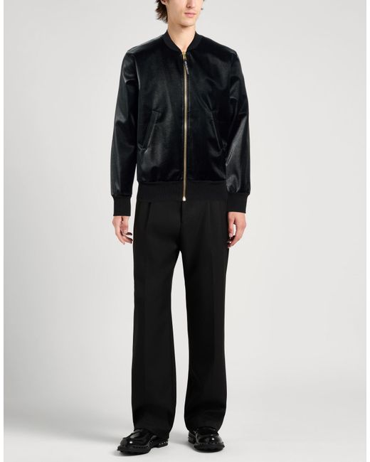 Takeshy Kurosawa Black Jacket Viscose for men