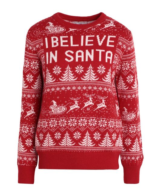 Pullover Mc2 Saint Barth en coloris Red