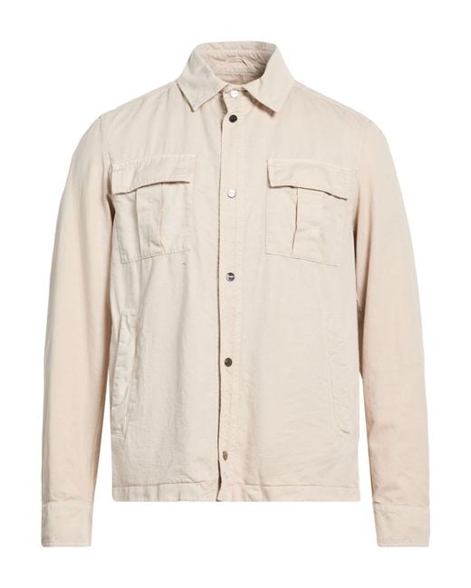 Herno Natural Jacket Cotton, Linen for men