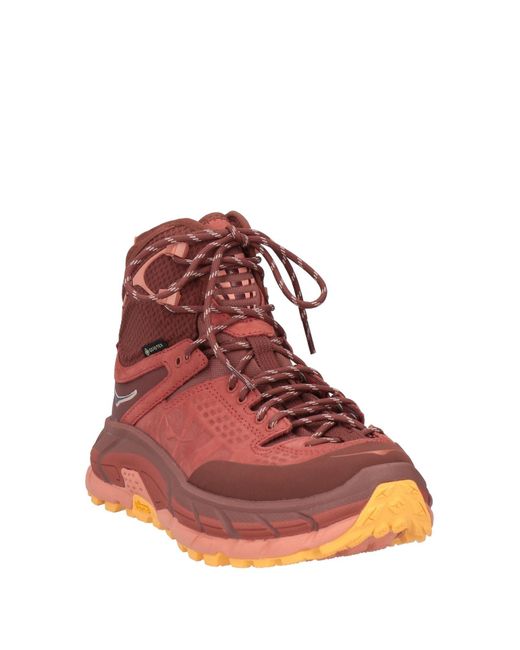 Hoka One One Brown Ankle Boots