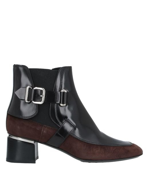 Tod's Black Ankle Boots