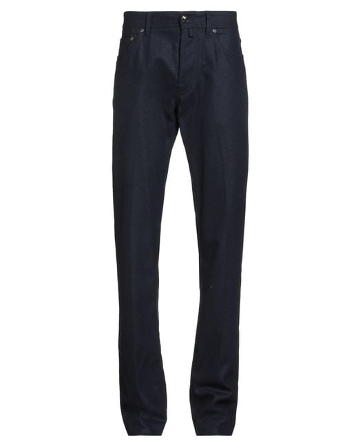 Jacob Cohen Blue Pants Wool for men