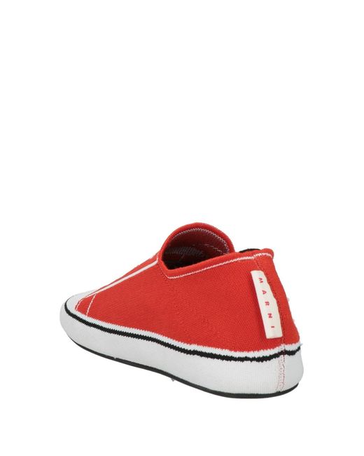 Marni Sneakers in Red für Herren