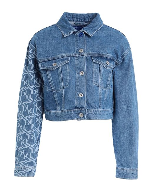 Capospalla Jeans di Karl Lagerfeld in Blue