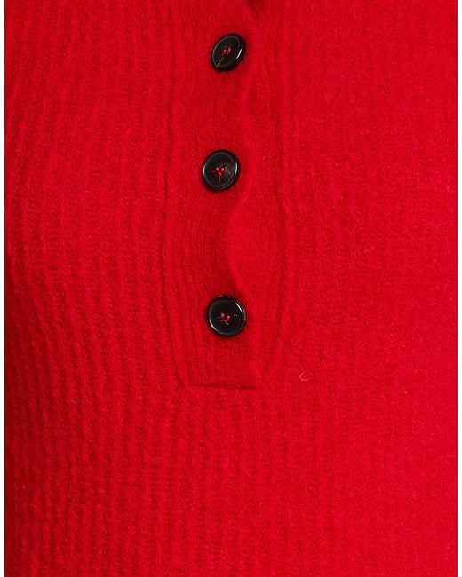 SOLOTRE Red Sweater Wool, Polyamide