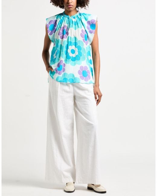 Antik Batik Blue Top Cotton