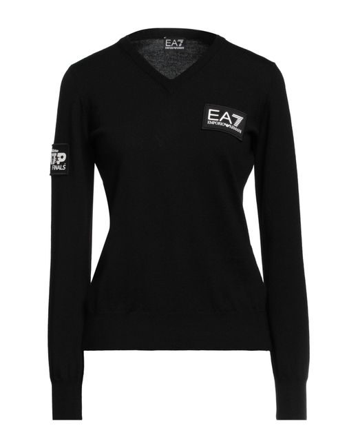 EA7 Black Pullover