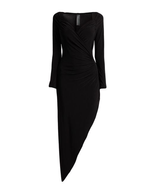 Norma Kamali Black Maxi Dress