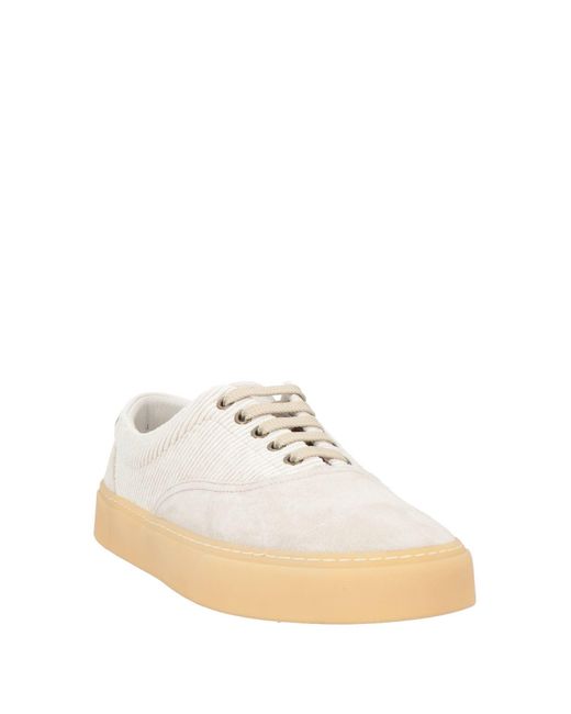 Brunello Cucinelli White Trainers for men