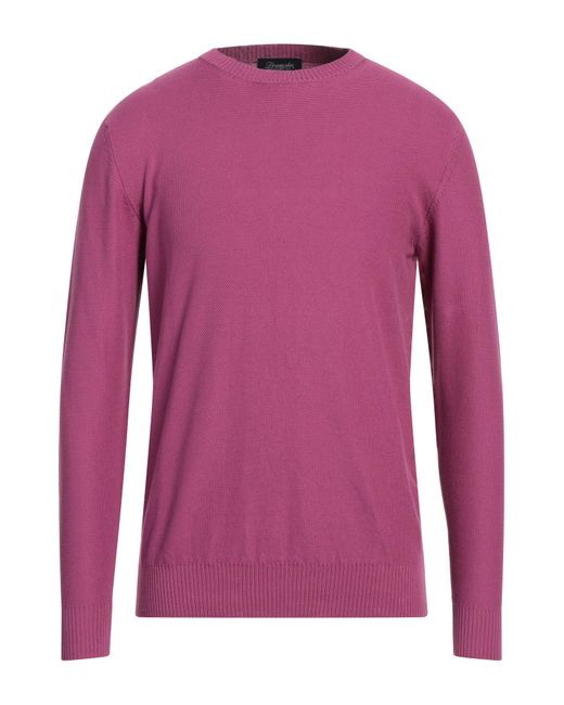 Pullover di Drumohr in Pink da Uomo
