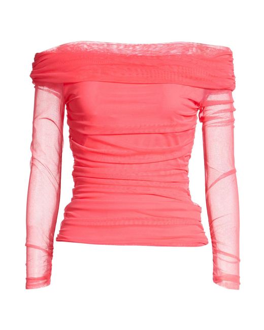 La Petite Robe Di Chiara Boni Pink Top Polyamide, Elastane