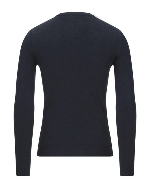 Zanone Blue Sweater for men