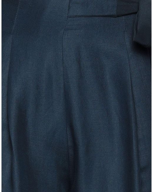 120% Lino Blue Pants