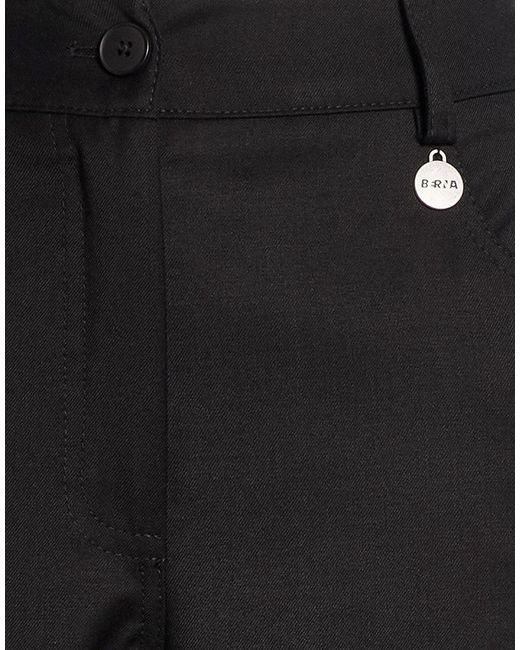 Berna Black Pants Polyester, Viscose, Elastane