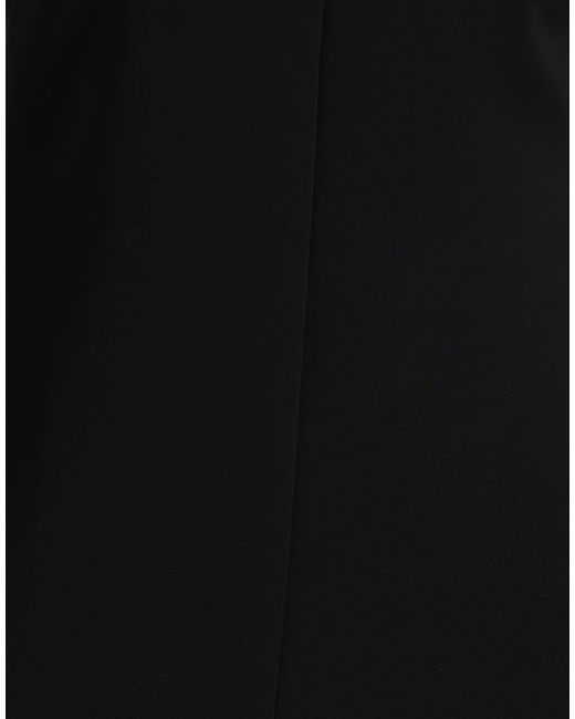 Sandro Ferrone Black Mini Dress Polyester, Elastane