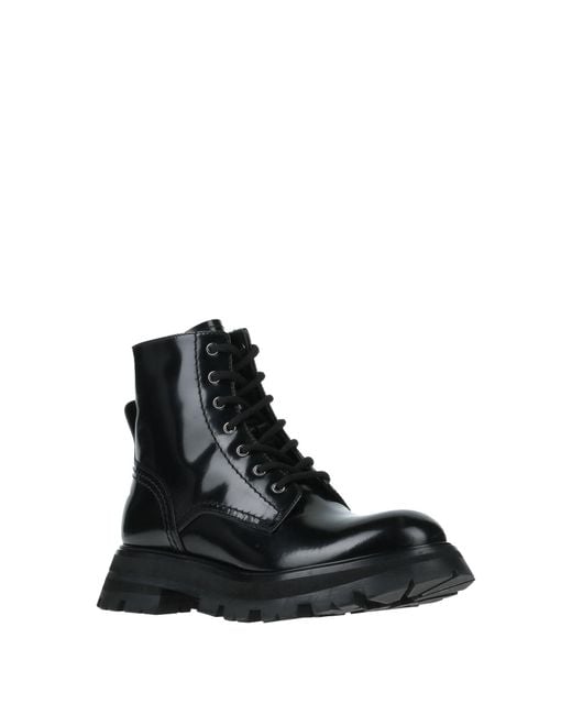 McQueen Black Stiefelette