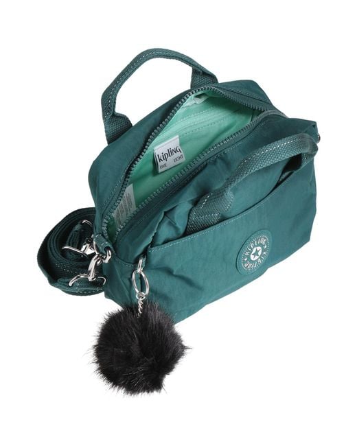 Kipling Green Handbag Polyamide