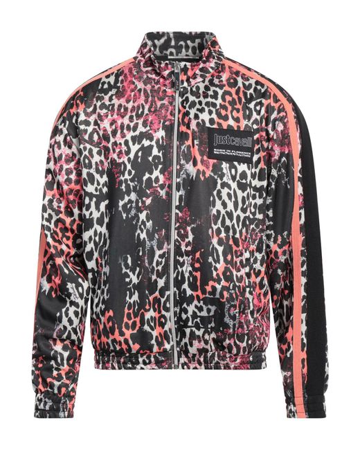 Just Cavalli Black Sweatshirt Polyester for men