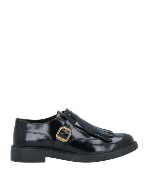 Tod's Black Loafers