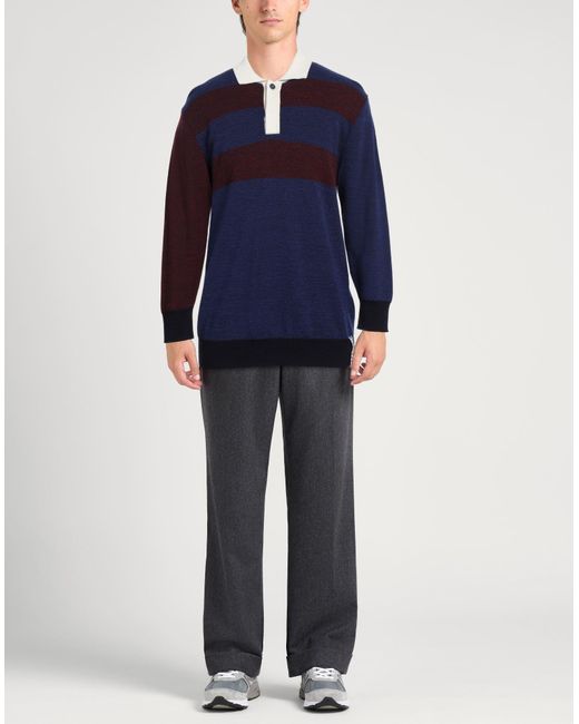 Bikkembergs Blue Sweater Wool, Acrylic for men