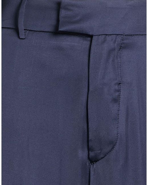 Berwich Blue Midnight Pants Polyester, Elastane