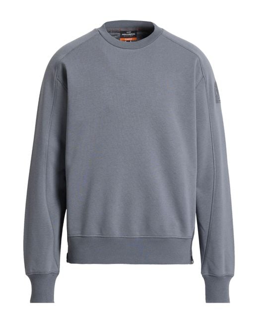 Parajumpers Gray Sweatshirt Cotton, Polyester for men