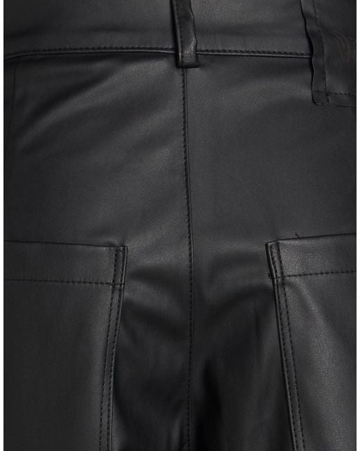 DISCLAIMER Black Pants Polyurethane