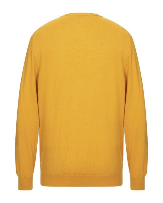 Drumohr Yellow Jumper for men