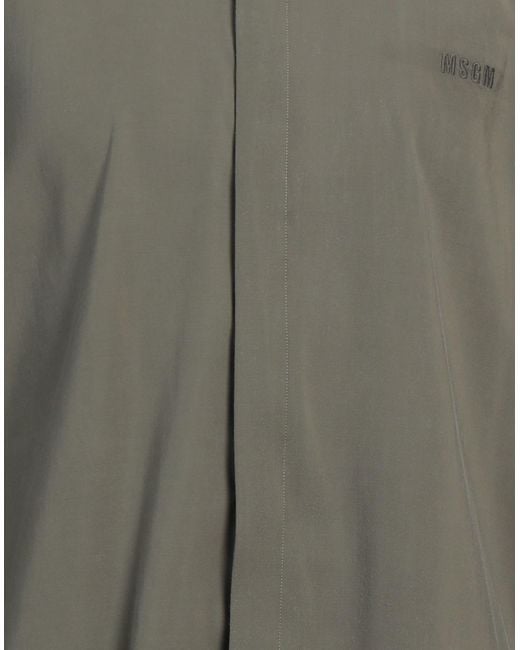 MSGM Green Shirt for men