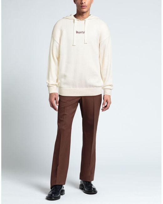 DISCLAIMER White Jumper for men