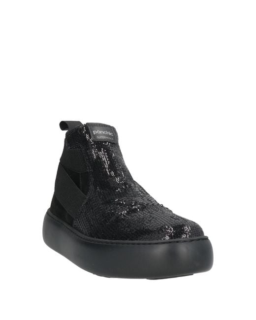 Pànchic Black Sneakers Leather
