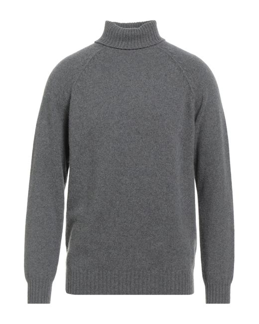 Malo Gray Turtleneck for men