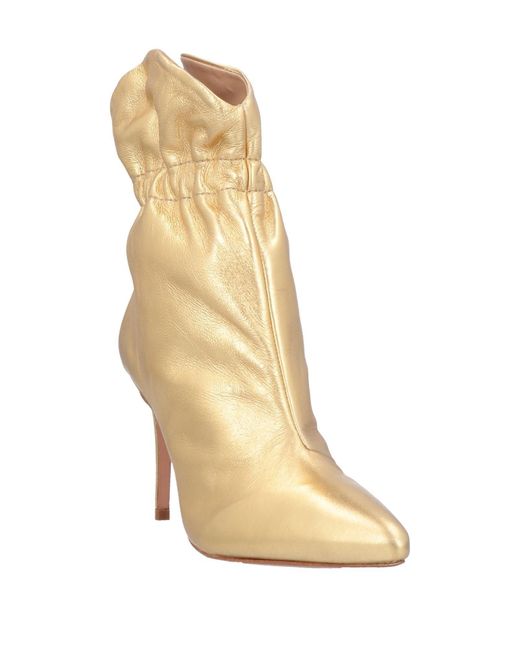SCHUTZ SHOES Natural Ankle Boots Soft Leather