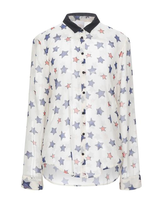 ..,merci Camicia da donna di colore bianco ..,merci Camicia da donna di colore bianco