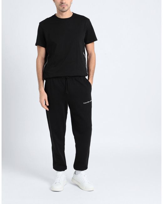 Calvin Klein Black Trouser for men
