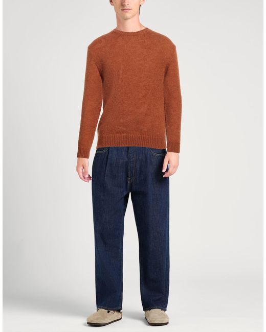 Massimo Alba Brown Jumper for men