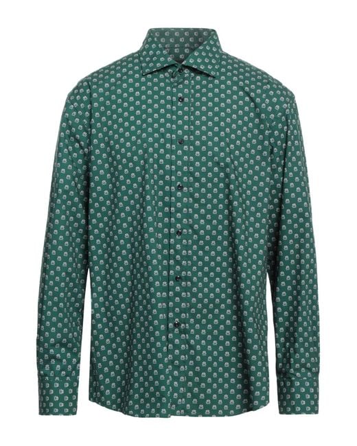 Mirto Green Shirt for men