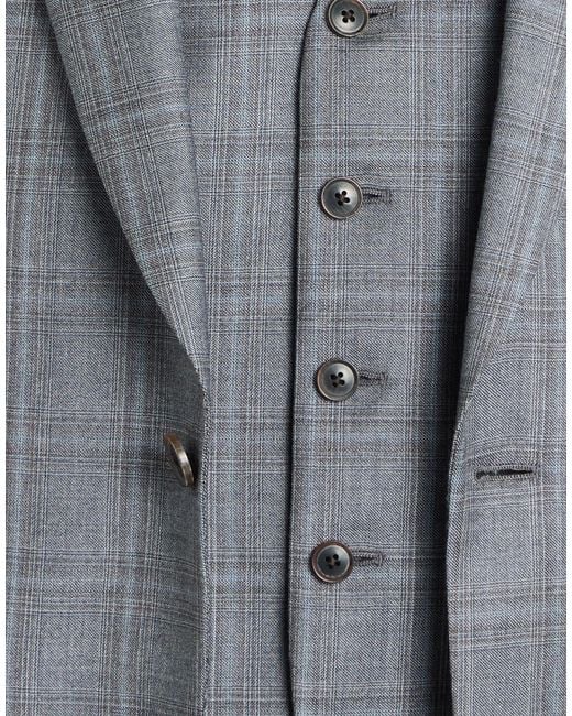 Paul Smith Blue Suit Wool for men