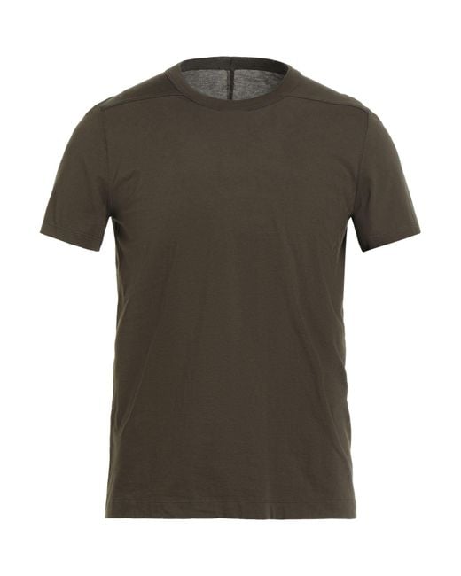 Rick Owens Green T-Shirt for men