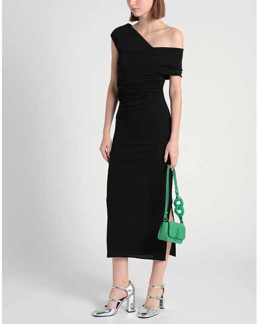 MAX&Co. Black Midi Dress