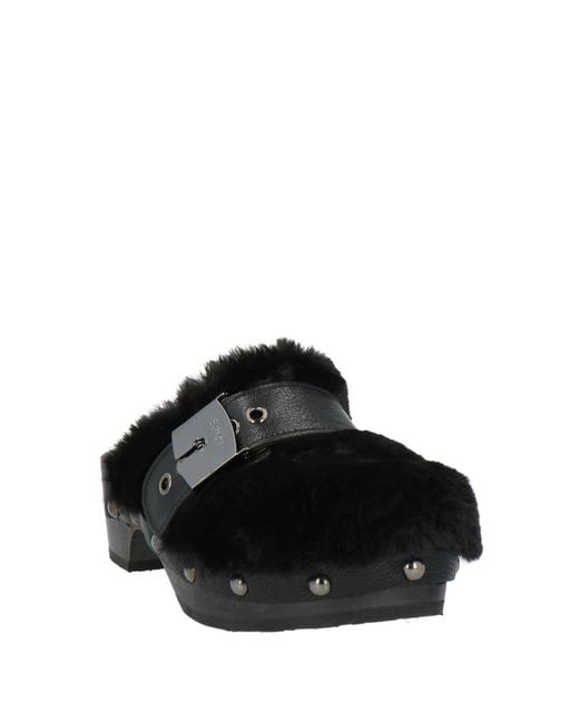Scholl Black Mules & Clogs