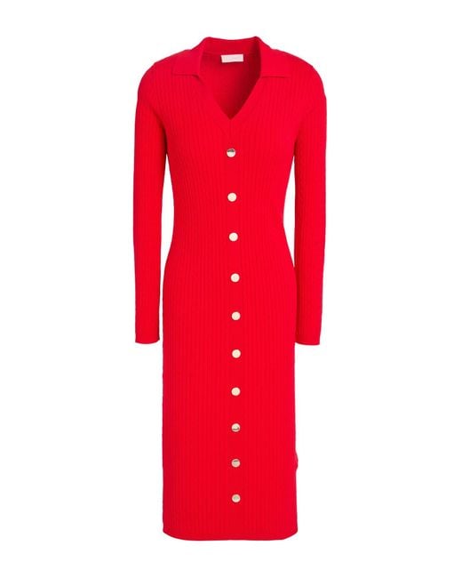 Liu Jo Red Midi-Kleid
