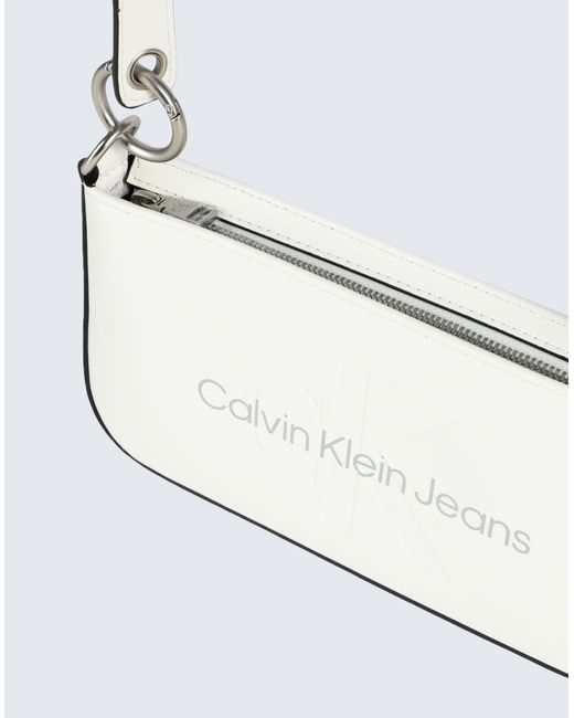 Bolso de mano Calvin Klein de color White