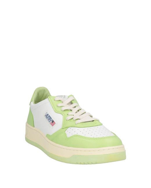 Autry Green Sneakers Leather for men