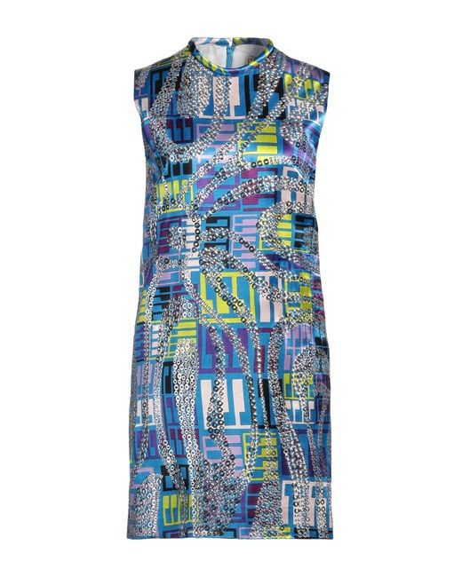 Emilio Pucci Blue Mini-Kleid