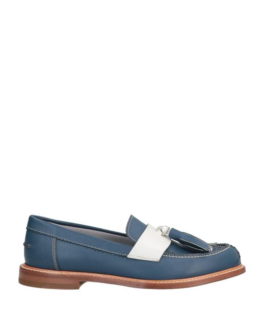 Pollini Blue Loafer