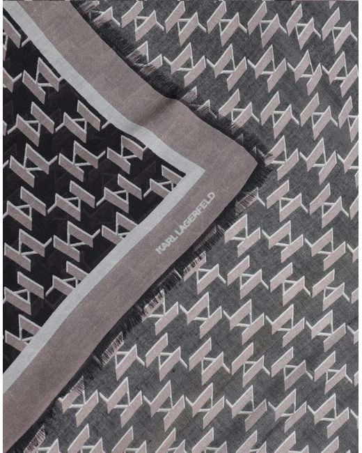 Sciarpa di Karl Lagerfeld in Gray