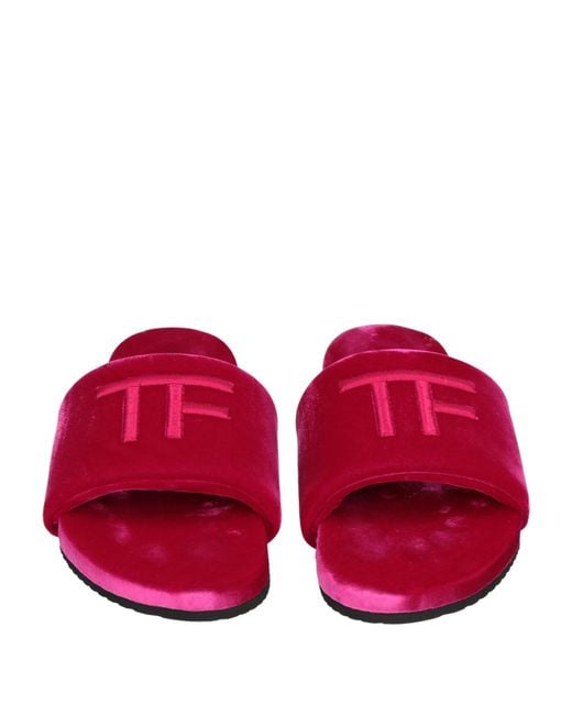 Tom Ford Red Sandals