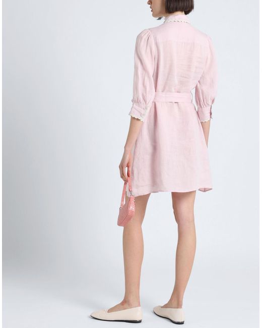 Mc2 Saint Barth Pink Mini-Kleid