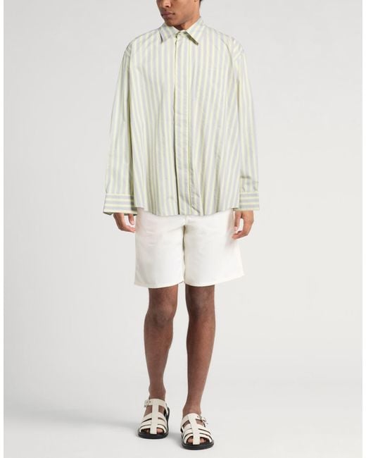 MSGM White Shirt Cotton, Polyester for men